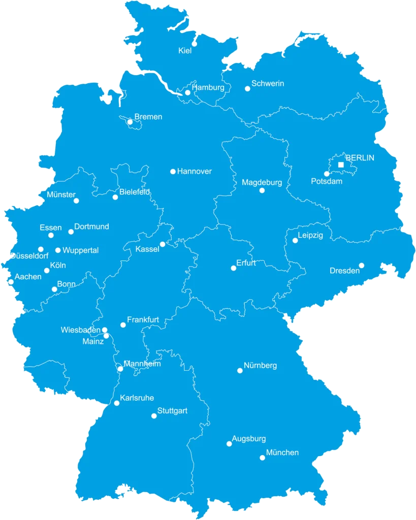 Deutschland karte